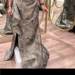 Elegant Metallic Skirt